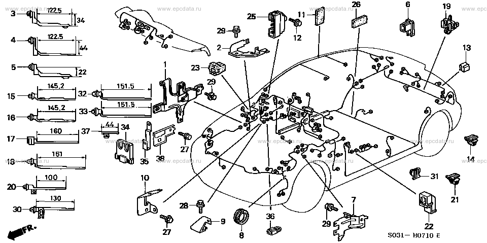 Parts scheme