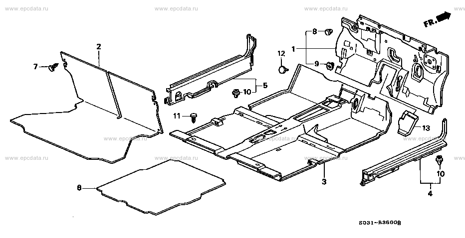 Parts scheme