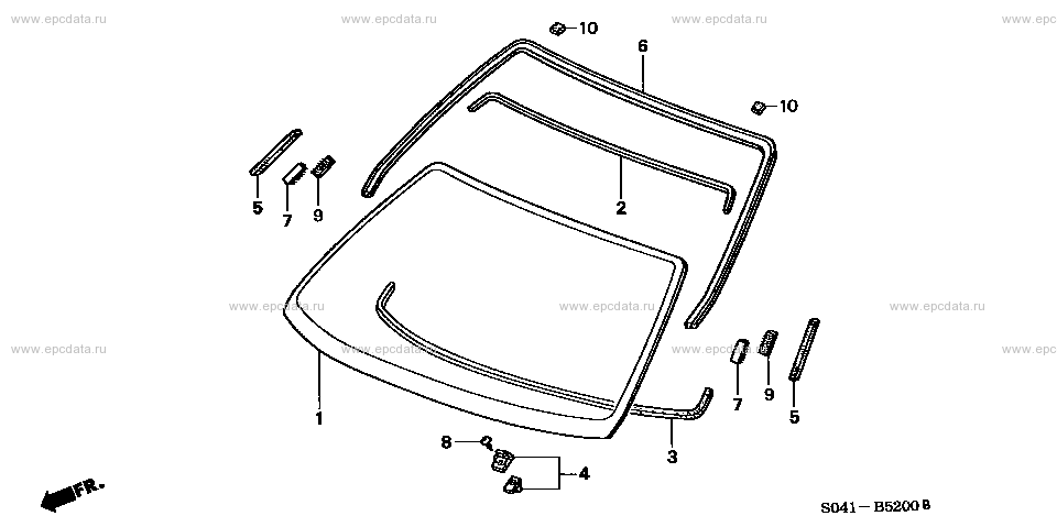 Parts scheme