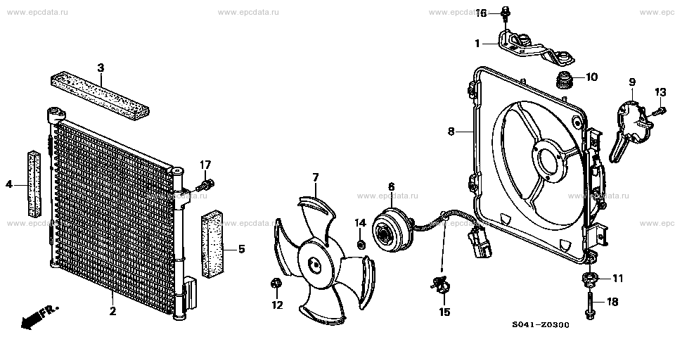 Parts scheme