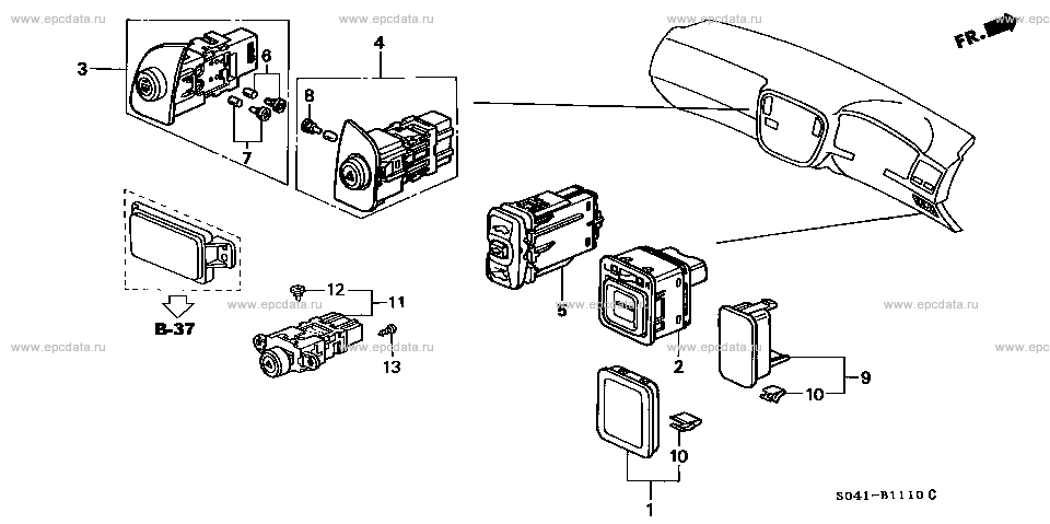 Parts scheme