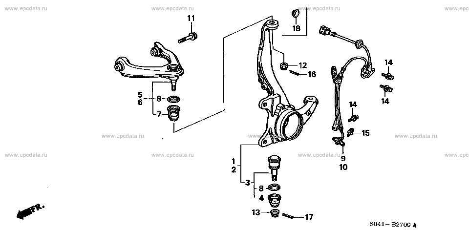 Parts scheme