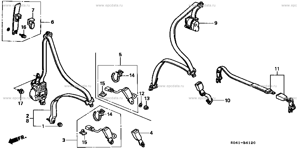 Parts scheme