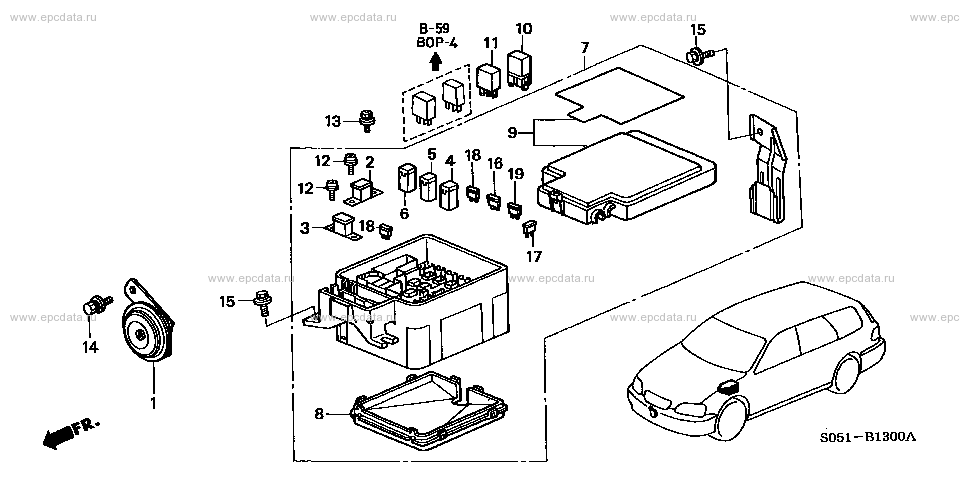 Parts scheme