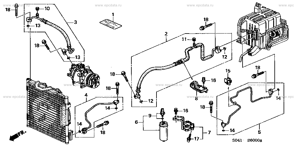 Parts scheme