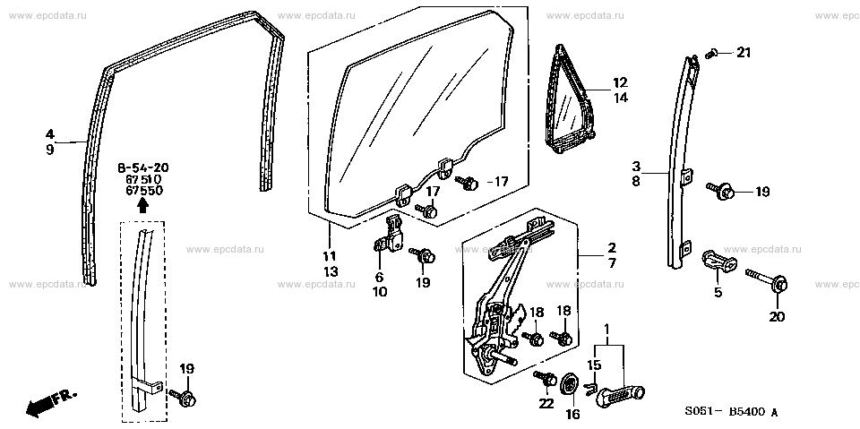 Parts scheme