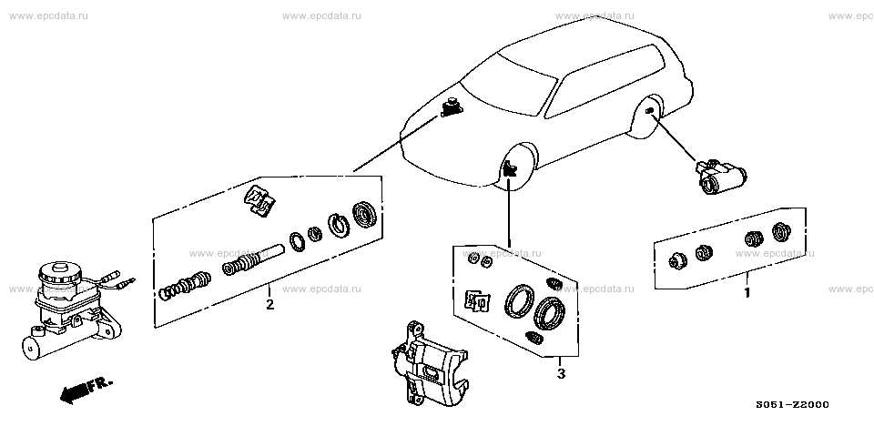 Parts scheme