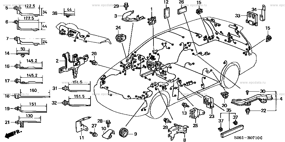 Parts scheme