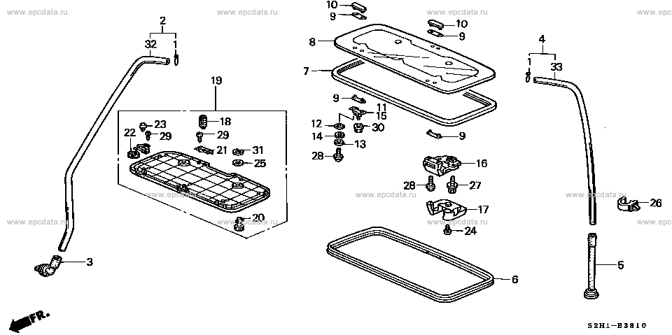 Parts scheme