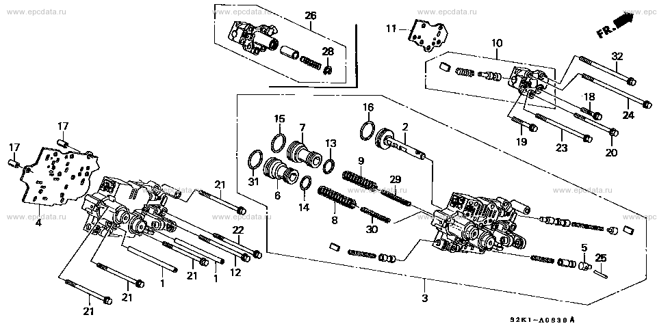 Parts scheme