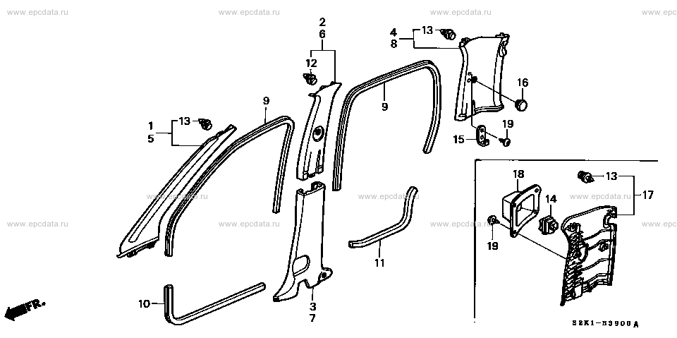 Parts scheme