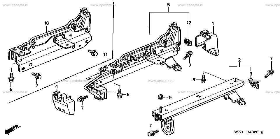 Parts scheme