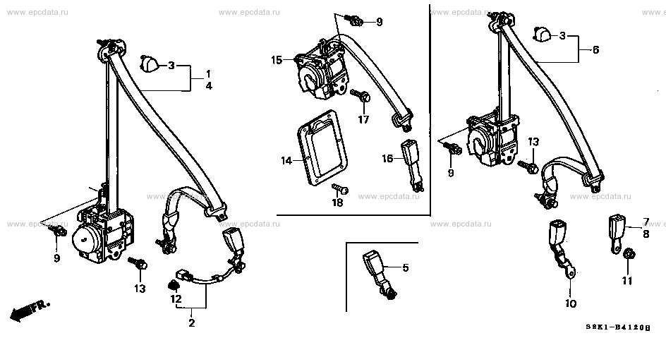 Parts scheme