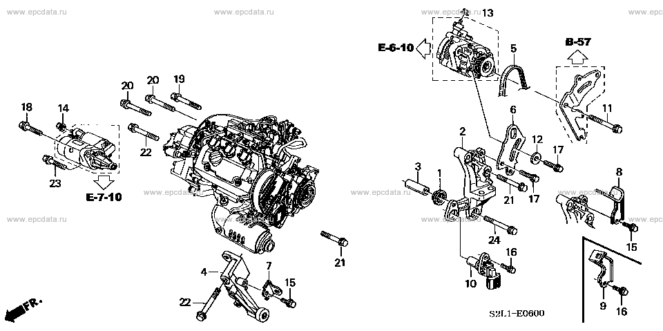 Parts scheme