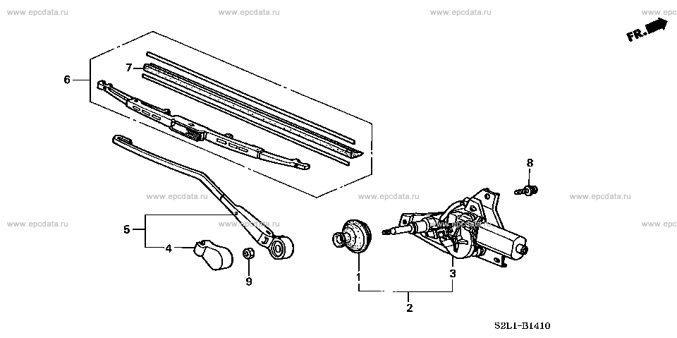 Parts scheme