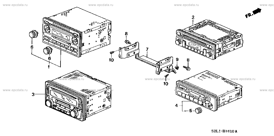 Parts scheme