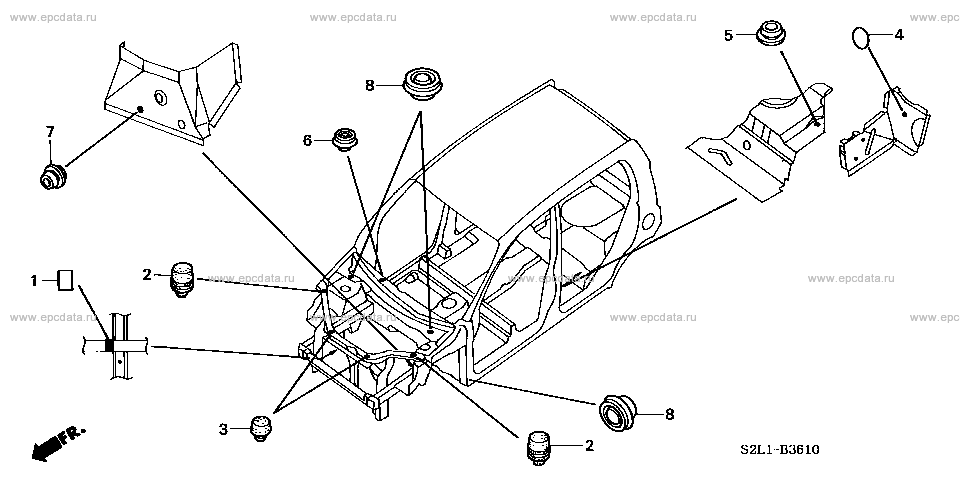 Parts scheme