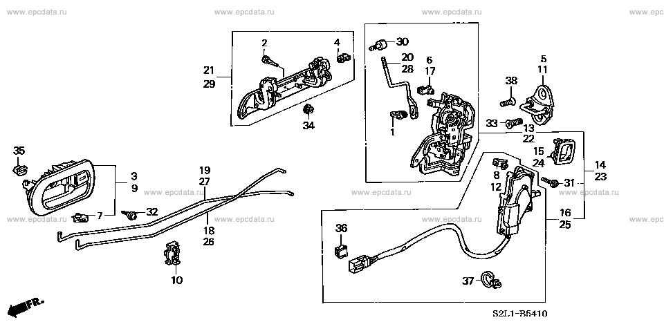 Parts scheme