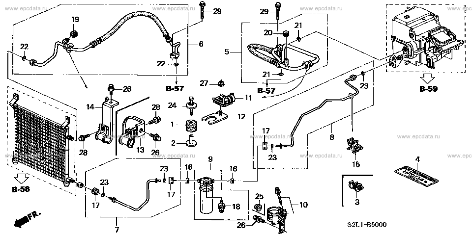 Parts scheme
