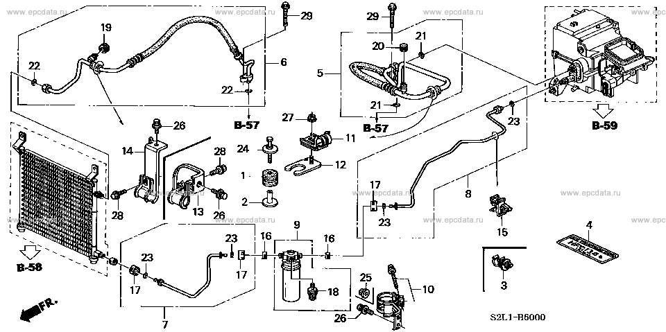 Parts scheme