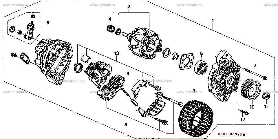 Parts scheme