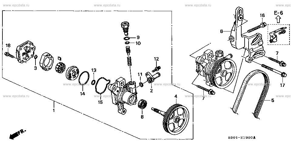 Parts scheme