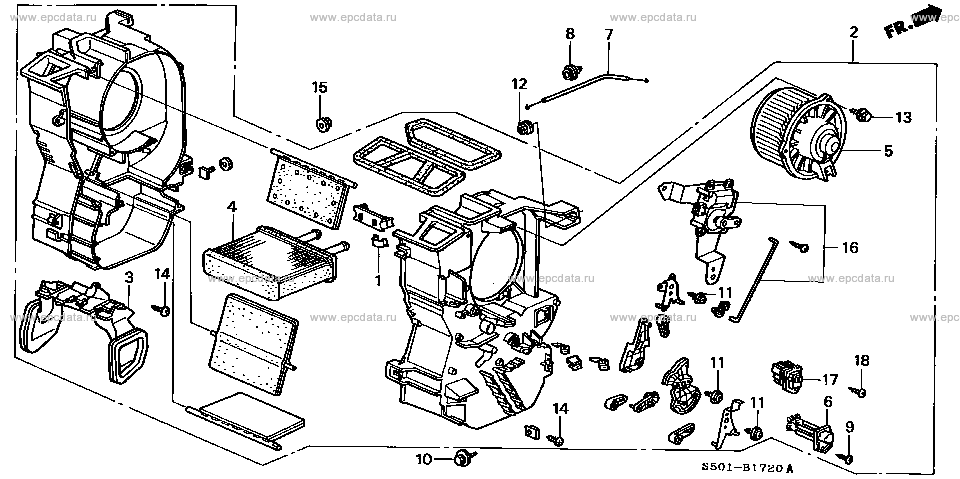 Parts scheme