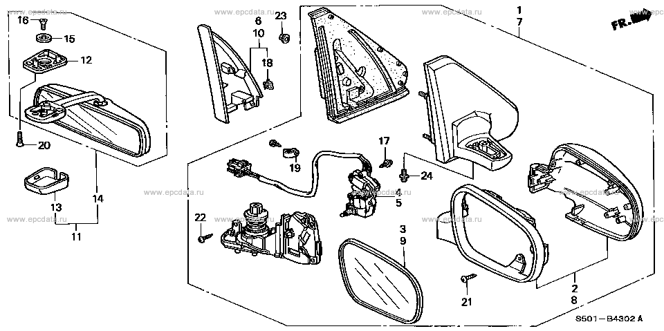 Parts scheme