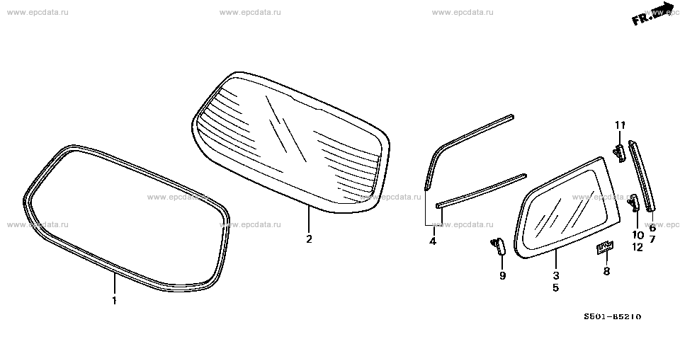 Parts scheme