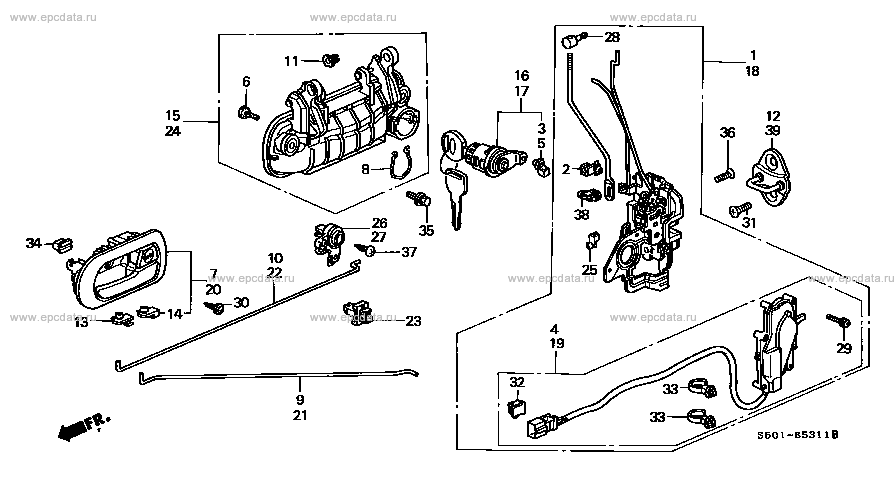 Parts scheme