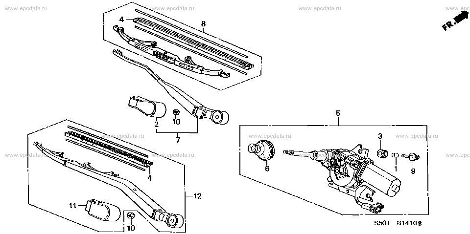 Parts scheme