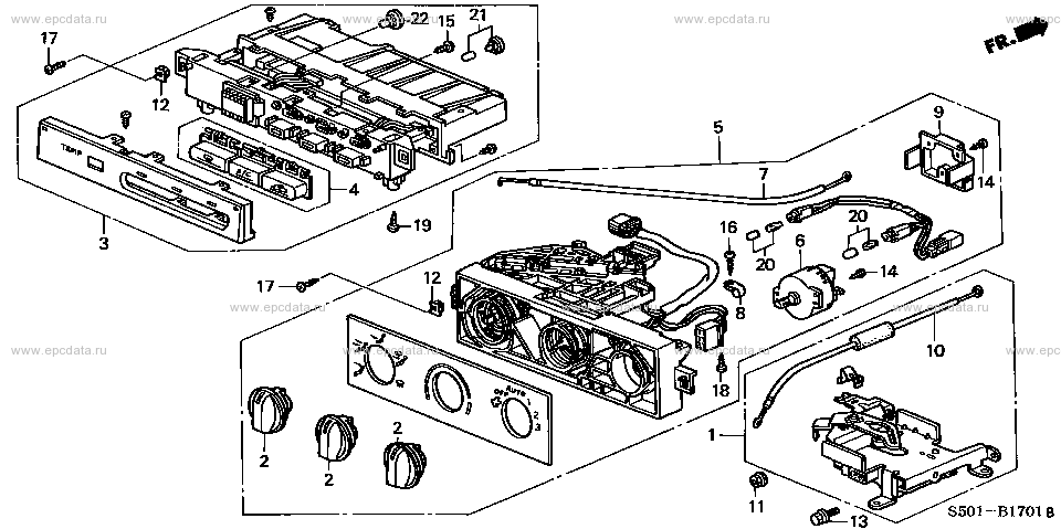 Parts scheme