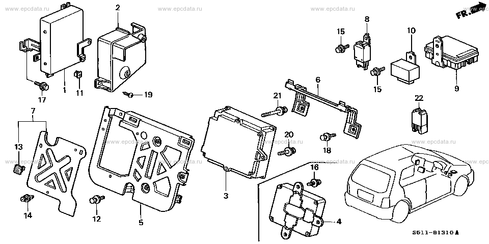 Parts scheme