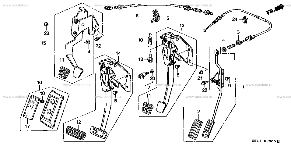 Parts scheme