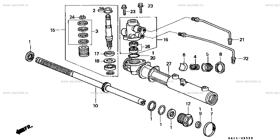 Parts scheme