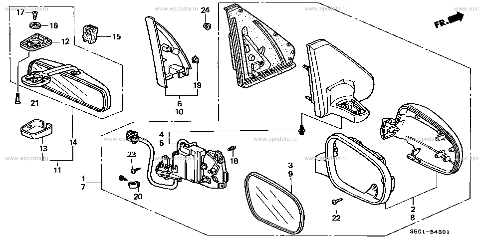 Parts scheme