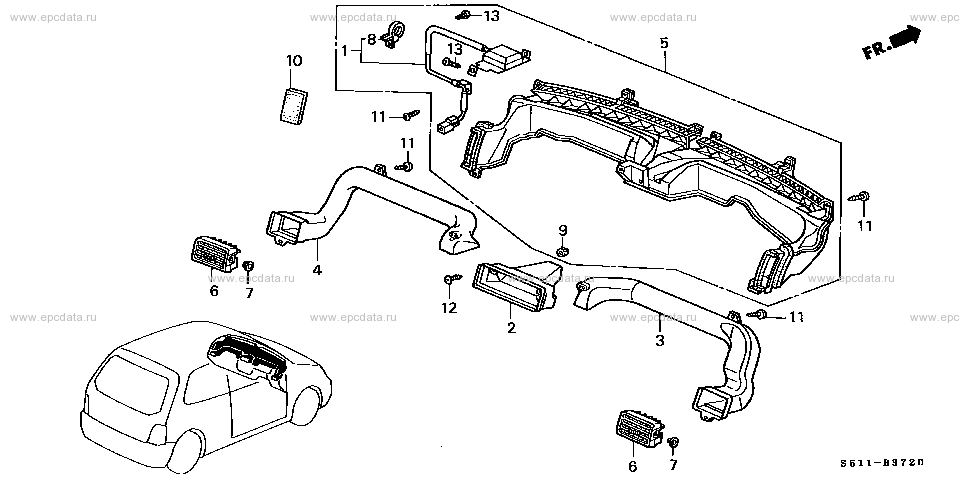 Parts scheme