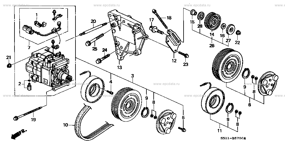 Parts scheme