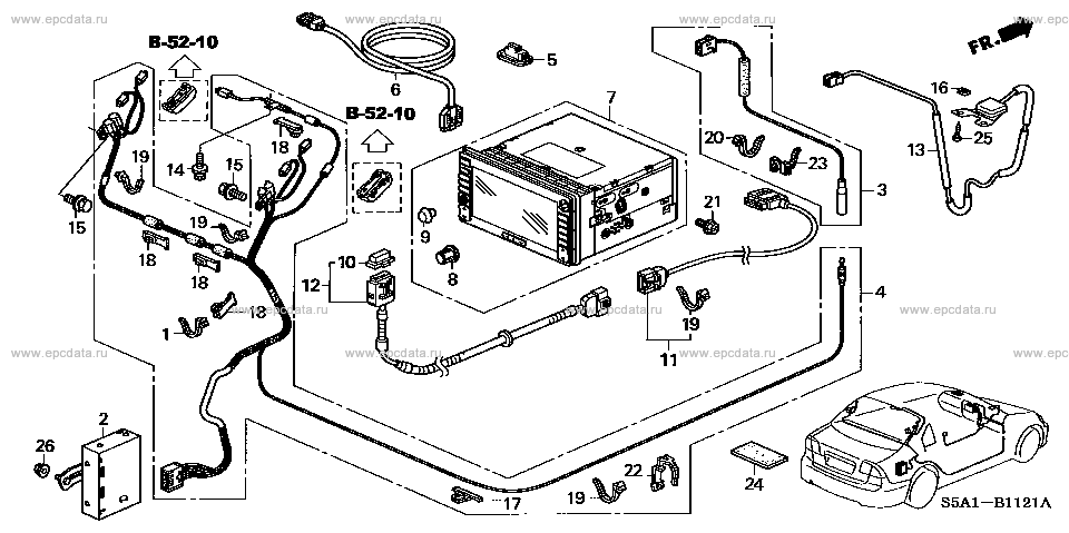 Parts scheme