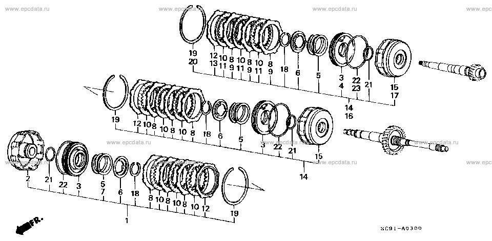 Parts scheme