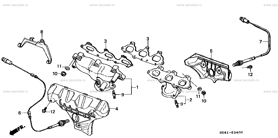 Parts scheme