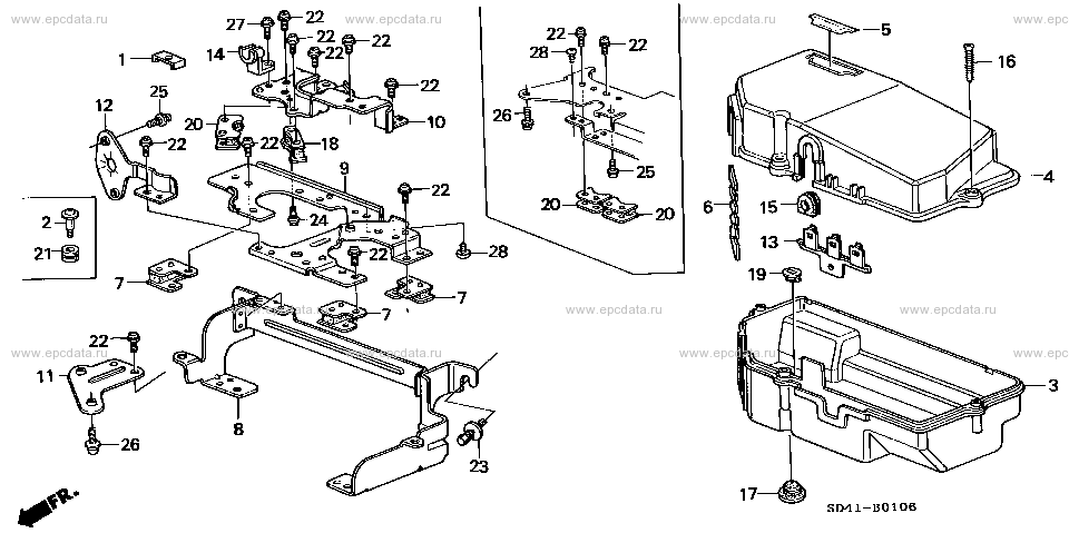 Parts scheme