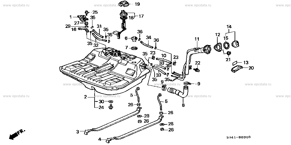 Parts scheme