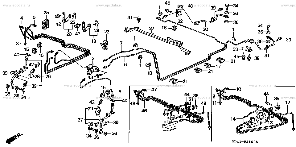 Parts scheme