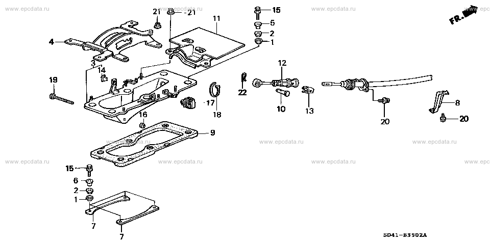 Parts scheme