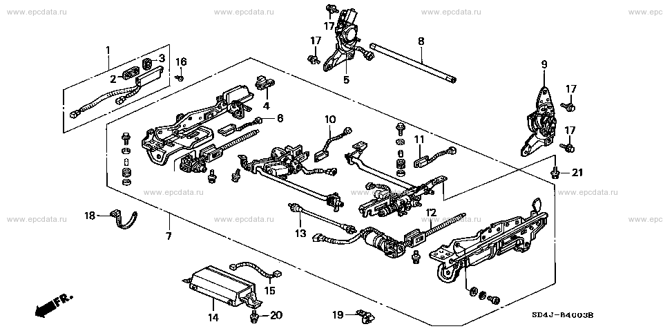 Parts scheme