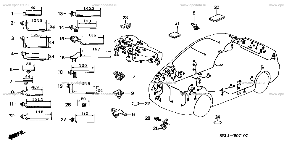 Parts scheme