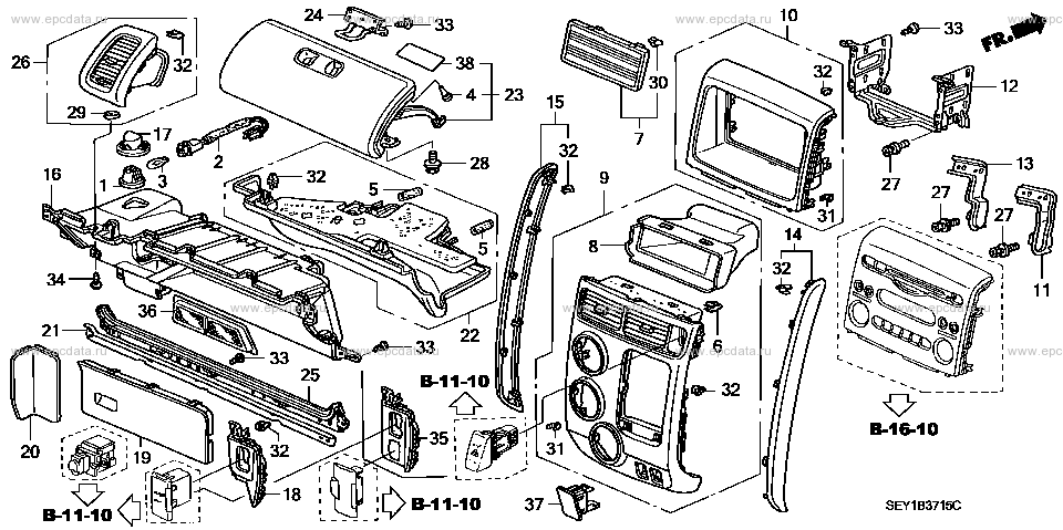 Parts scheme