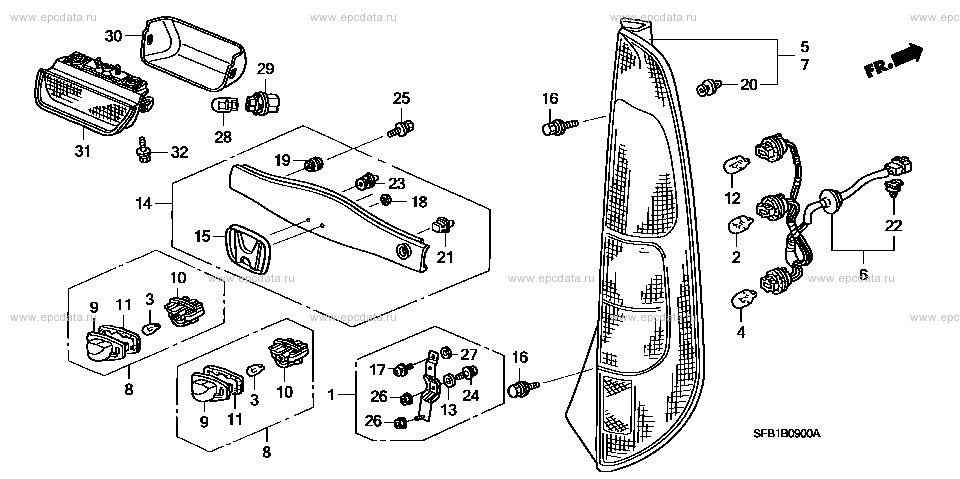 Parts scheme