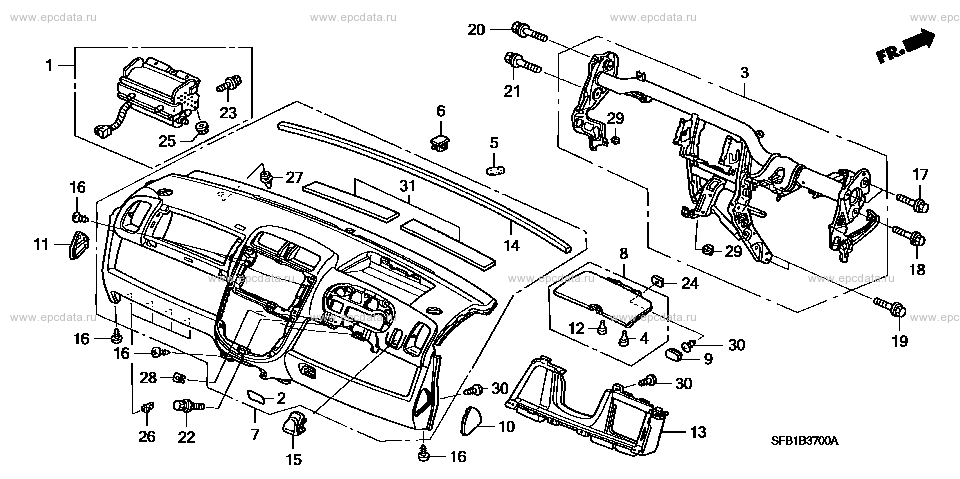 Parts scheme